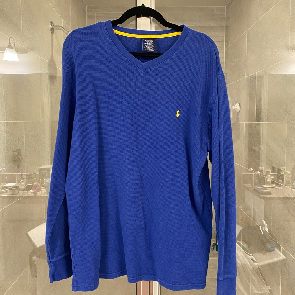 Polo Ralph Lauren blue thermal